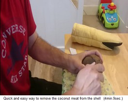 Then the shell can be removed by hand