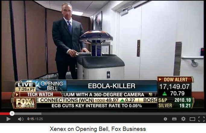 Xenex
                                      UV-Lichtdesinfektionsroboter 03