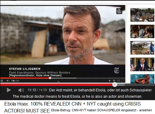 CIA New York Times
                            hoax with a showman medical doctor one
                            cannot see any clothes or logo or hat
                            portection