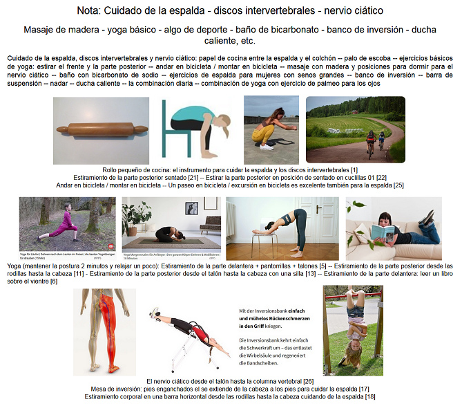 La combinaci�n: El m�nimo diario para la espalda