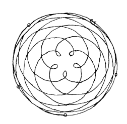 Venusbahn: In 8 Jahren vollzieht sie einen
                      perfekten F�nfstern