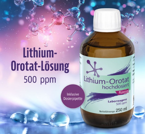 Lithium-Orotat
250ml Lithium-Orotat 250ml
