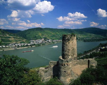 Ruine F�rstenberg am
              Hang