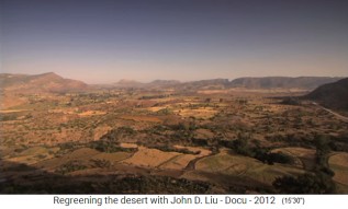 �thiopien, die
                      regenerierte Hochebene mit dem Dorf Abraha
                      Atsebaha