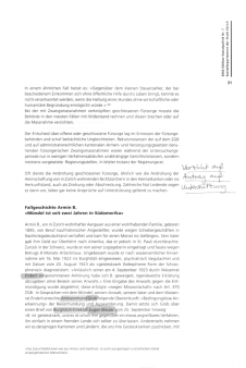 Thomas Huonker:
                          "F�rsorge" in Z�rich 1890 bis 1970;
                          Sozialdepartement der Stadt Z�rich 2002, S.
                          31