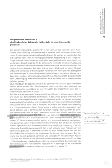 Thomas Huonker:
                          "F�rsorge" in Z�rich 1890 bis 1970;
                          Sozialdepartement der Stadt Z�rich 2002, S.
                          45