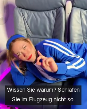 25.2.2026: Flug-Tipps von Stewardess
(Argentinien, 14 Jahre Berufserfahrung) 25.2.2026: Flug-Tipps von Stewardess
(Argentinien, 14 Jahre Berufserfahrung)