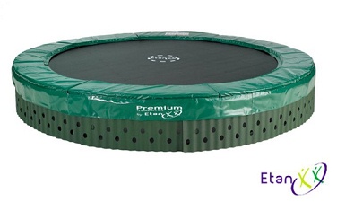 Trampolin 14: Versenkbares Trampolin,
                            2,5 bis 3,7 m Durchmesser, Sport TEC,
                            Deutschland
