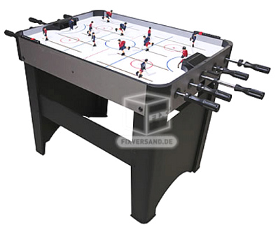 Tischhockey 01 mit der
                            Imitation von Eishockey,
                            "Slapshot"