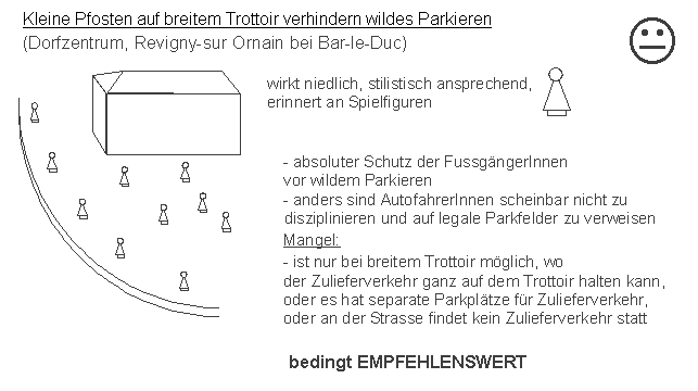 Revigny-sur-Ornain: Poller
                    als kleine Figuren, Schachfigur