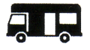 Verkehrszeichen: Symbole Wohnmobil